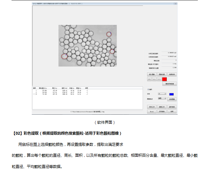粒度分析软件